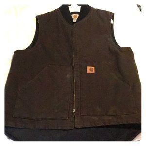 Carhartt men’s chocolate vest